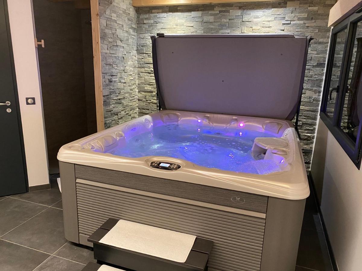 Gite De Charme Avec Jacuzzi #Calme #Cosy Viuz-en-Sallaz Bagian luar foto
